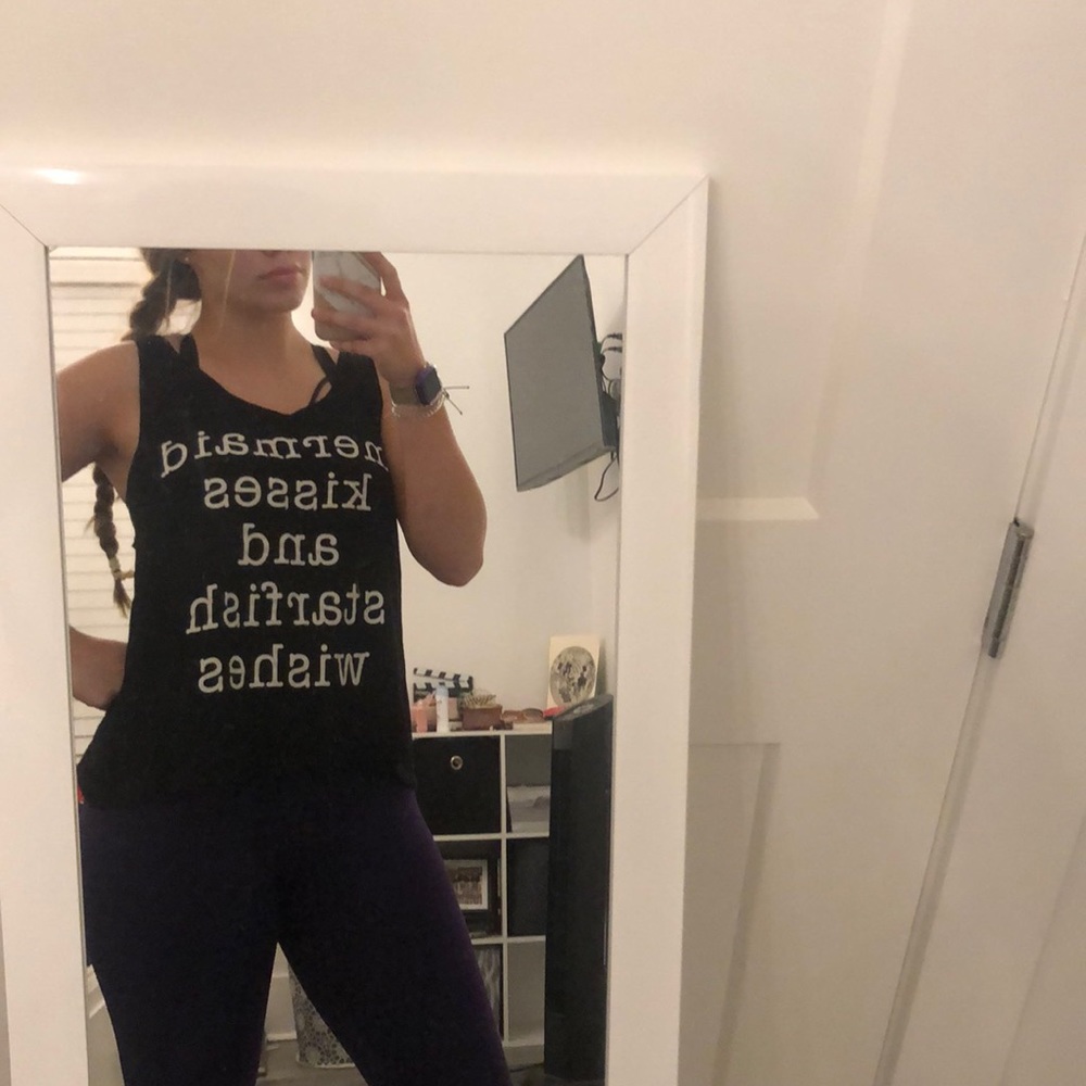 Never worn! Bathing suit cover-up/ tank top